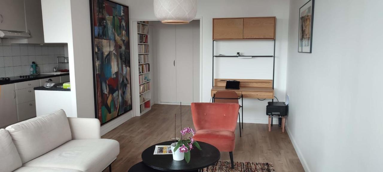 Bright Flat With Uninterrupted Views In Paris 13Th 아파트 외부 사진